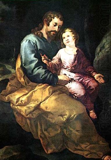 HERRERA, Francisco de, the Elder St Joseph and the Christ Child